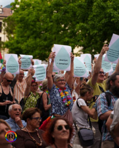 Il flashmob in piazza